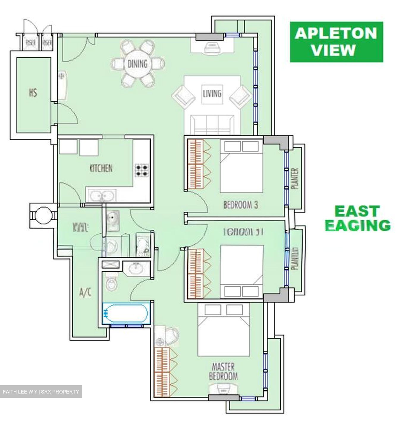 Apleton View (D11), Apartment #536758701